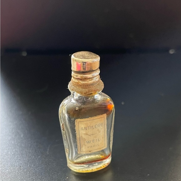 Vintage Empty Antilope Weil Paris Perfume Sample Bottle - Picture 5 of 8